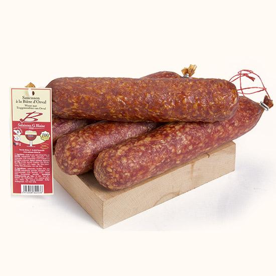 Saucisson à la bière d'Orval